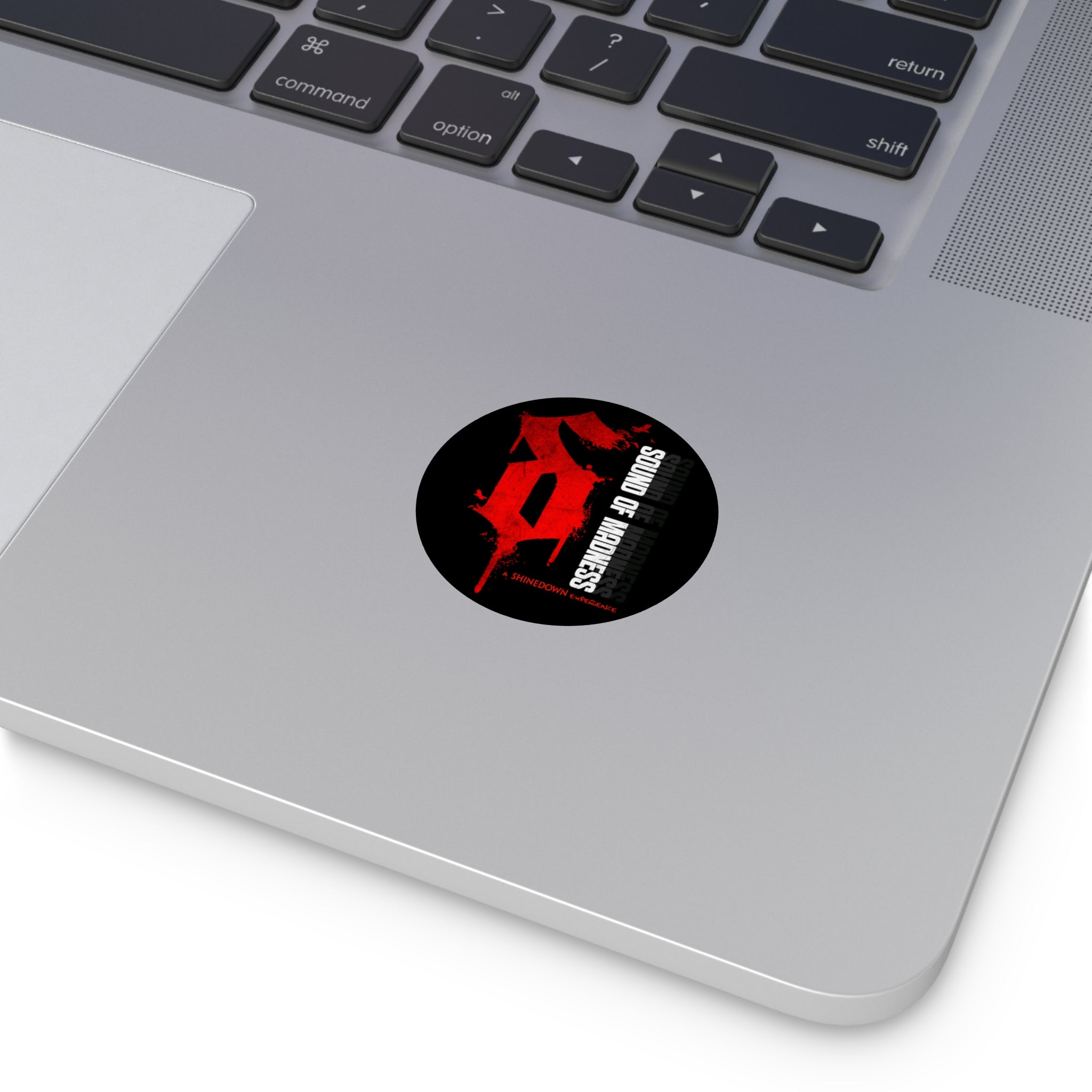 Sound of Madness Round Vinyl Sticker
