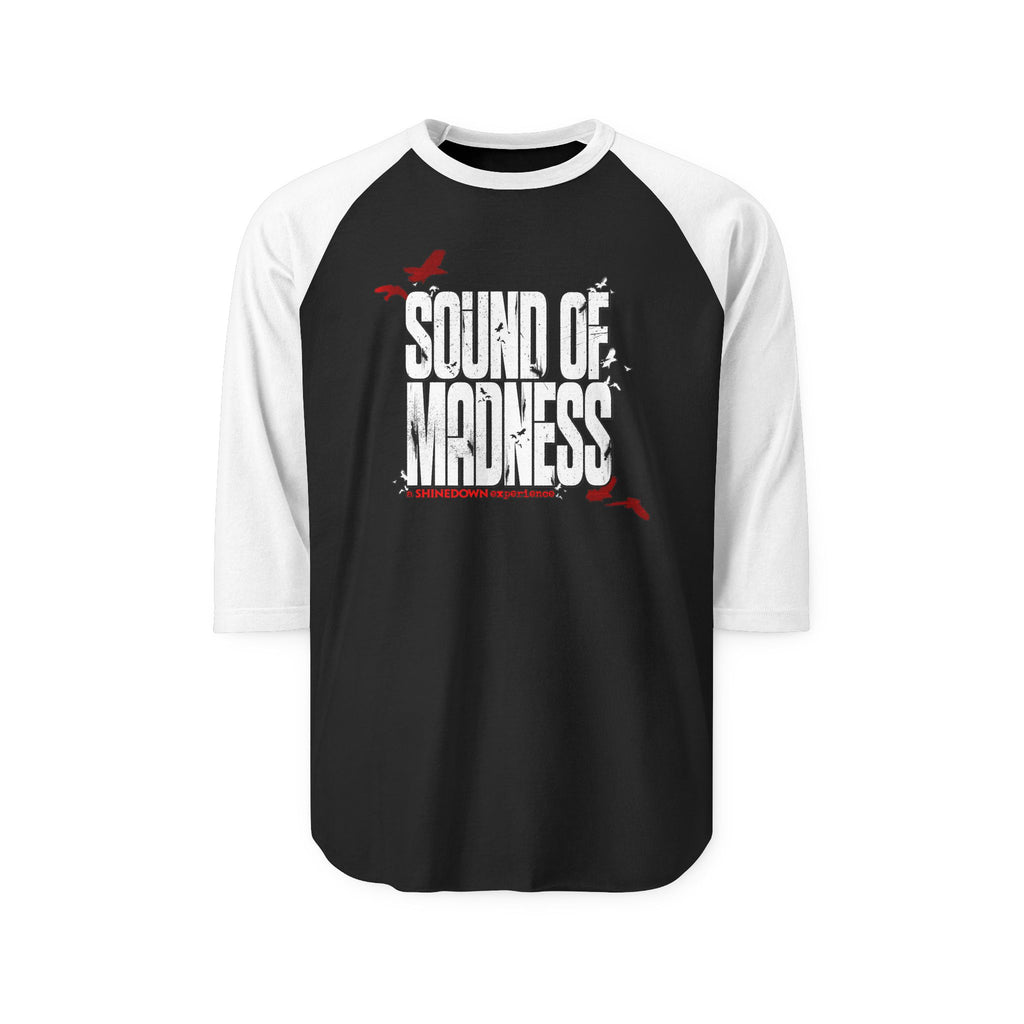 Unisex Three-Quarter Sleeve Sound of Madness Shirt