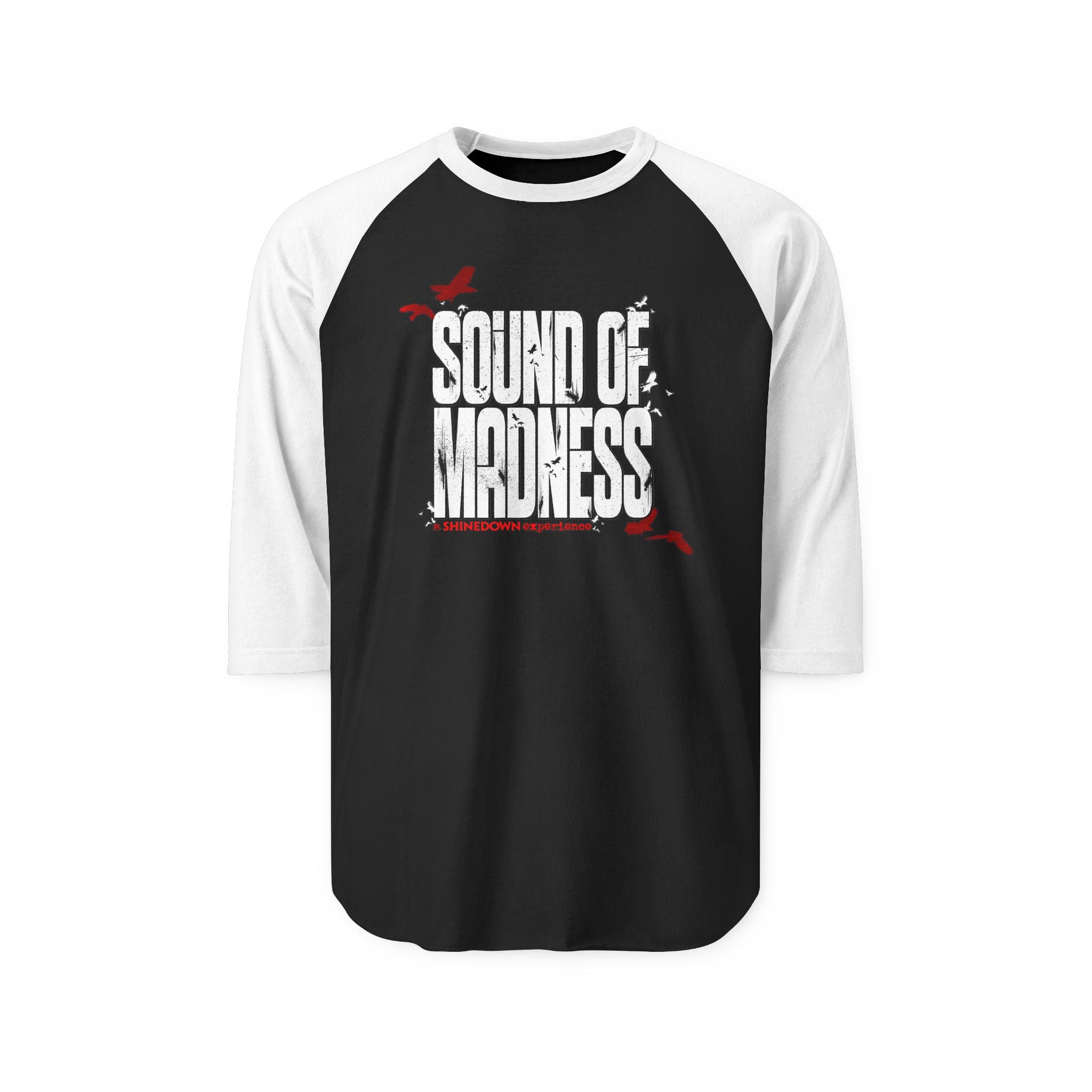Unisex Three-Quarter Sleeve Sound of Madness Shirt