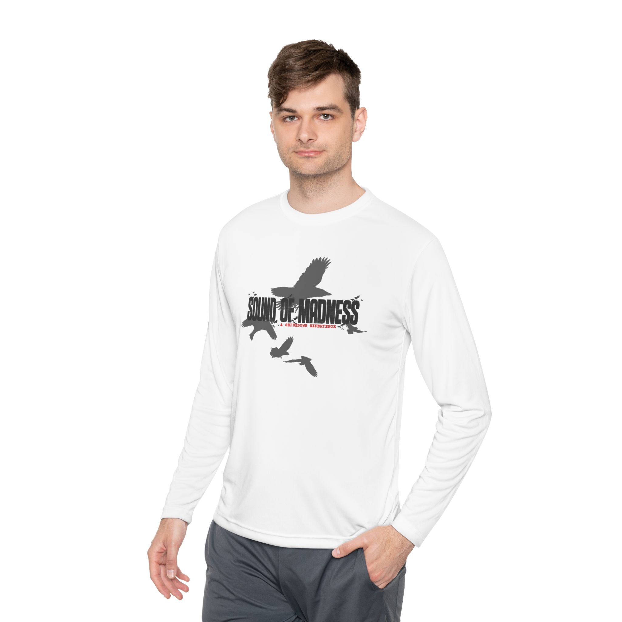 Sound of Madness Long Sleeve Tee, Unisex Tee, Lightweight Shirt