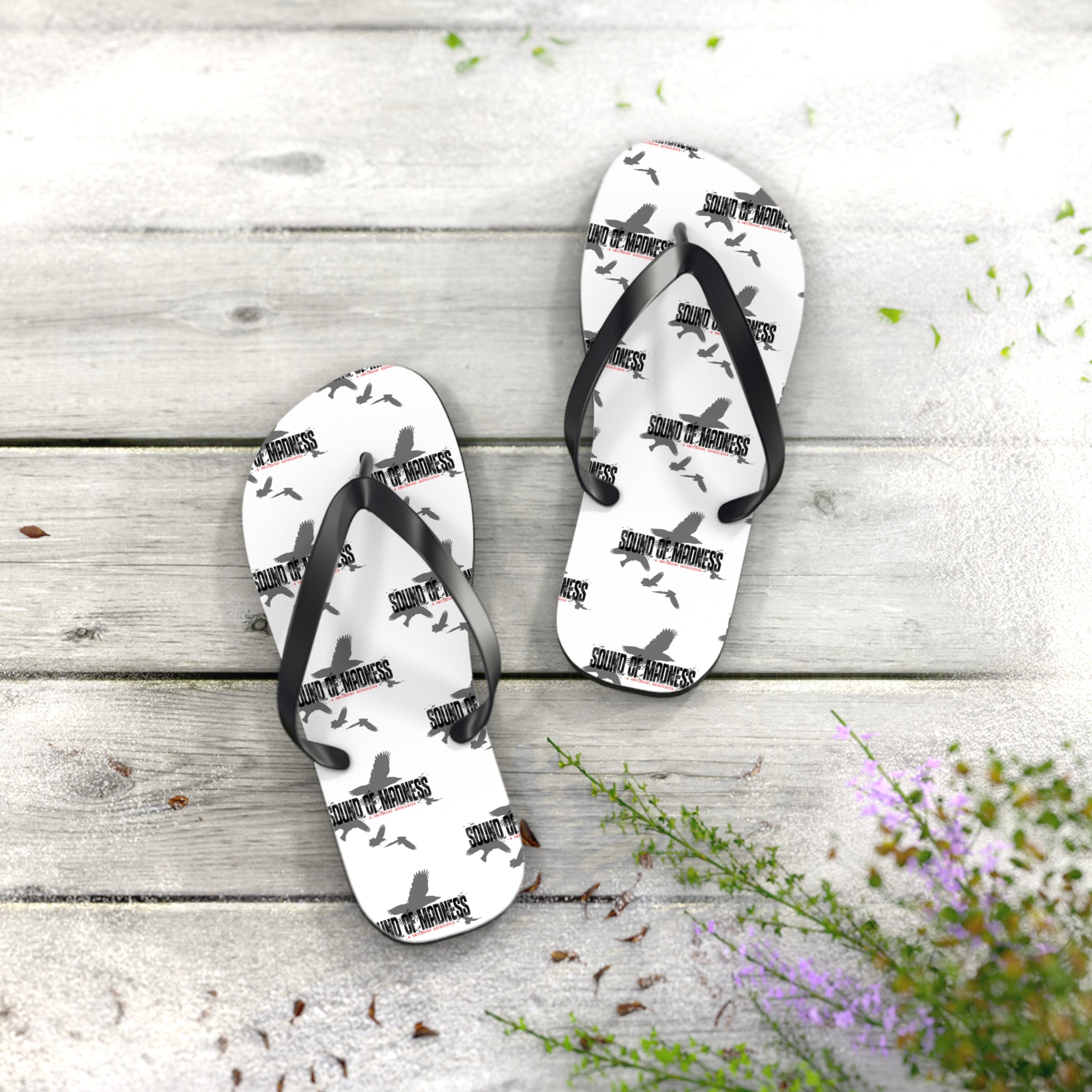 Stylish Sound of Madness Flip Flops