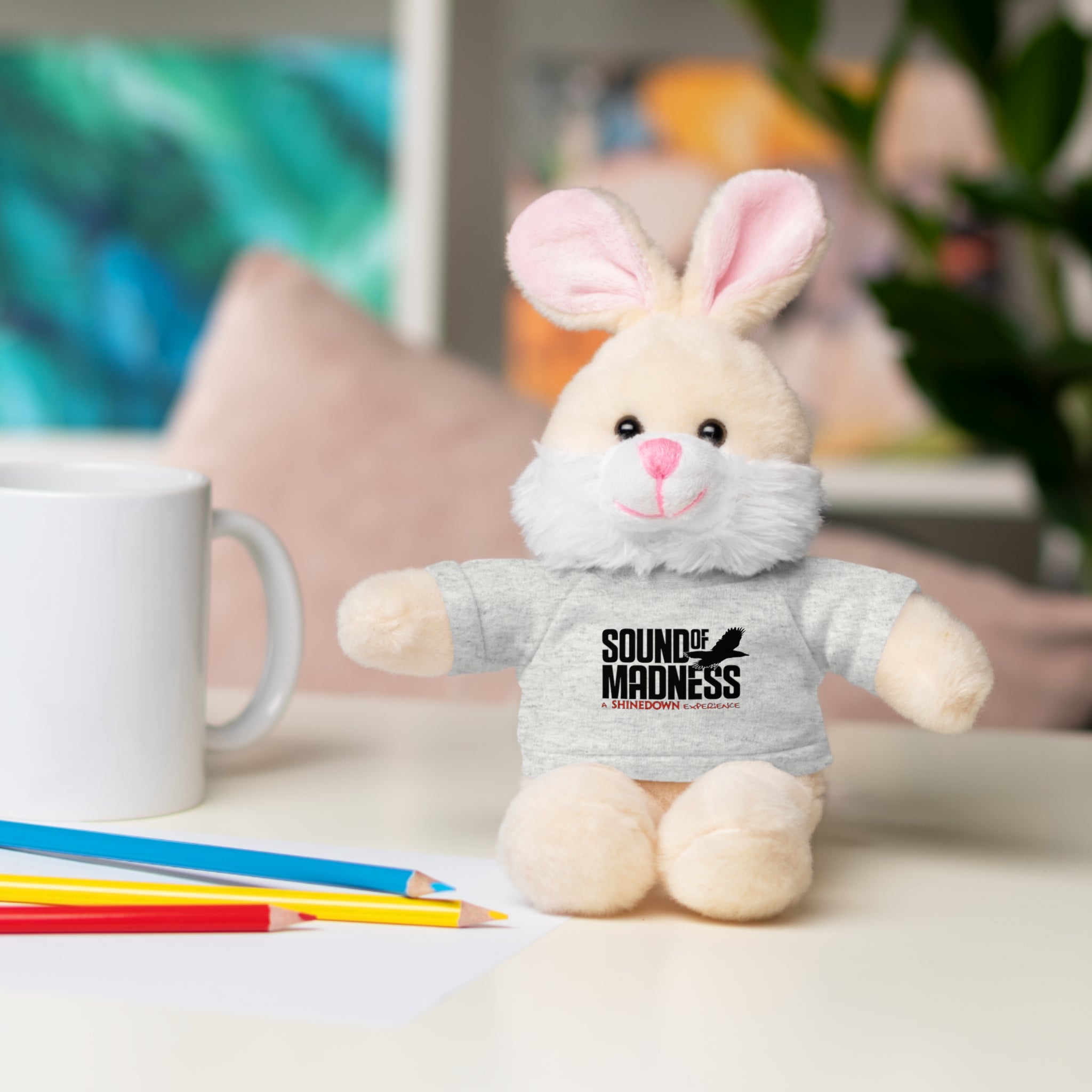 Plush Stuffy with 'Sound of Madness' Tee