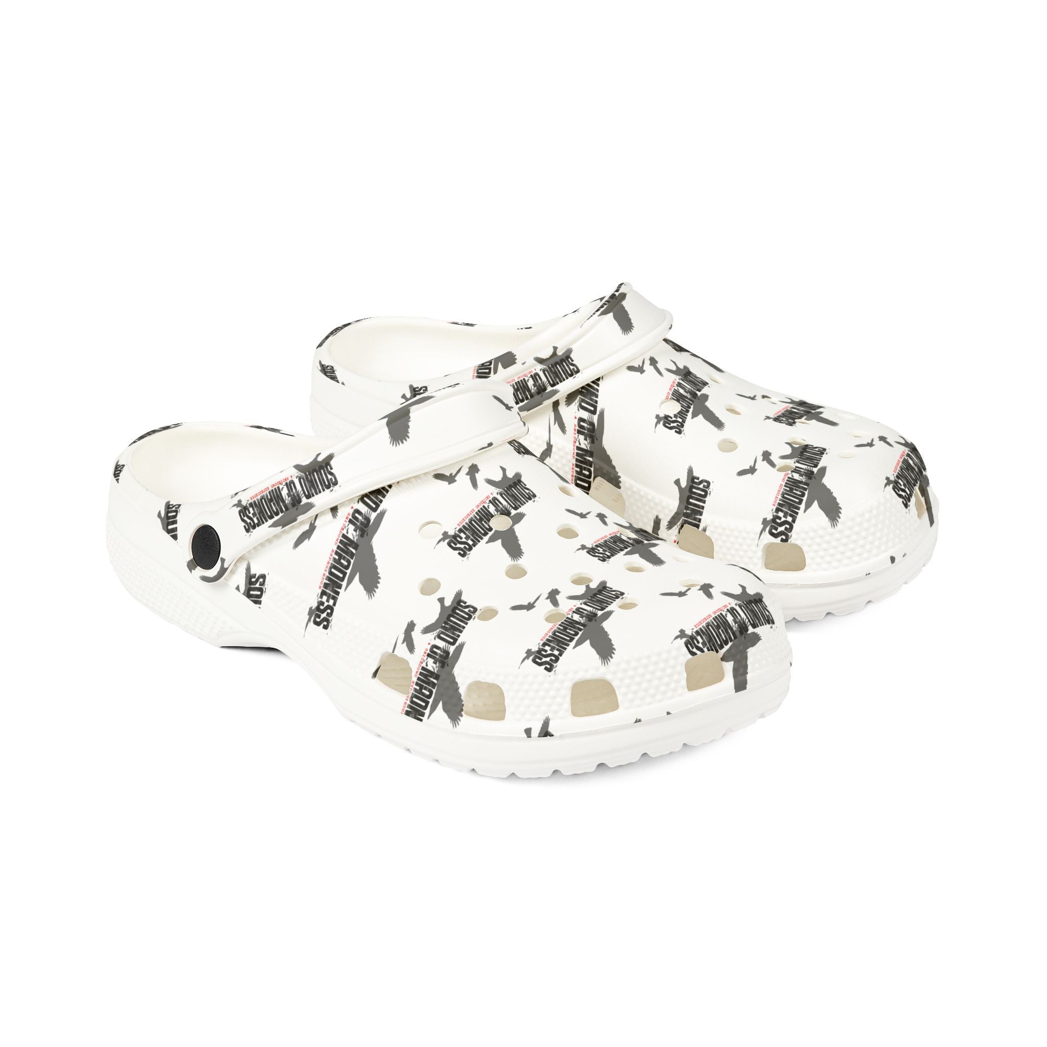 Sound of Madness Print EVA Foam Clogs | Comfortable Slip-On Shoes