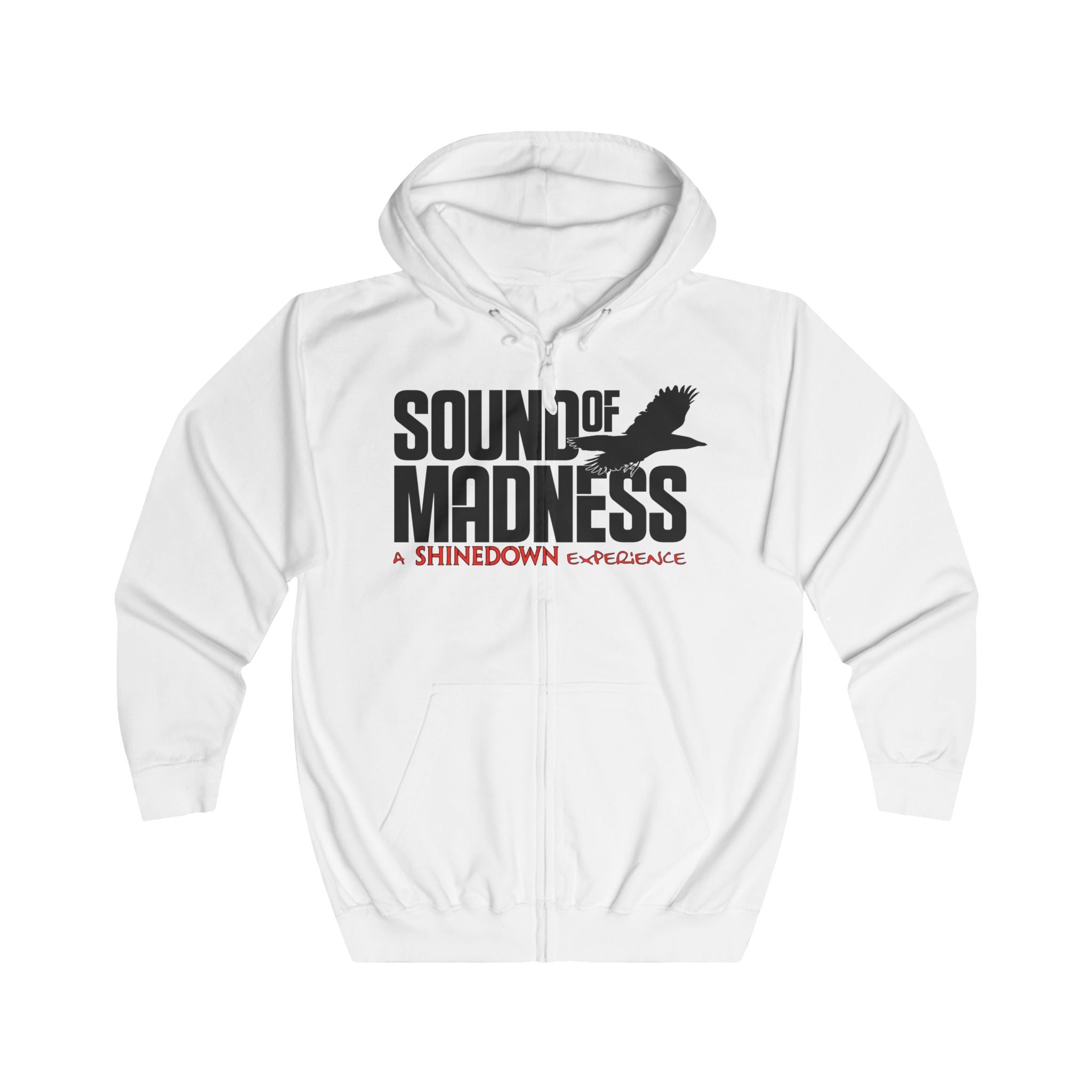 Light Color Full-Zip Hoodie