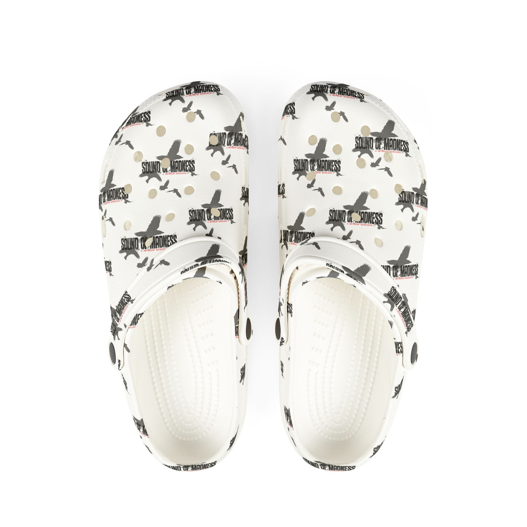 Sound of Madness Print EVA Foam Clogs | Comfortable Slip-On Shoes