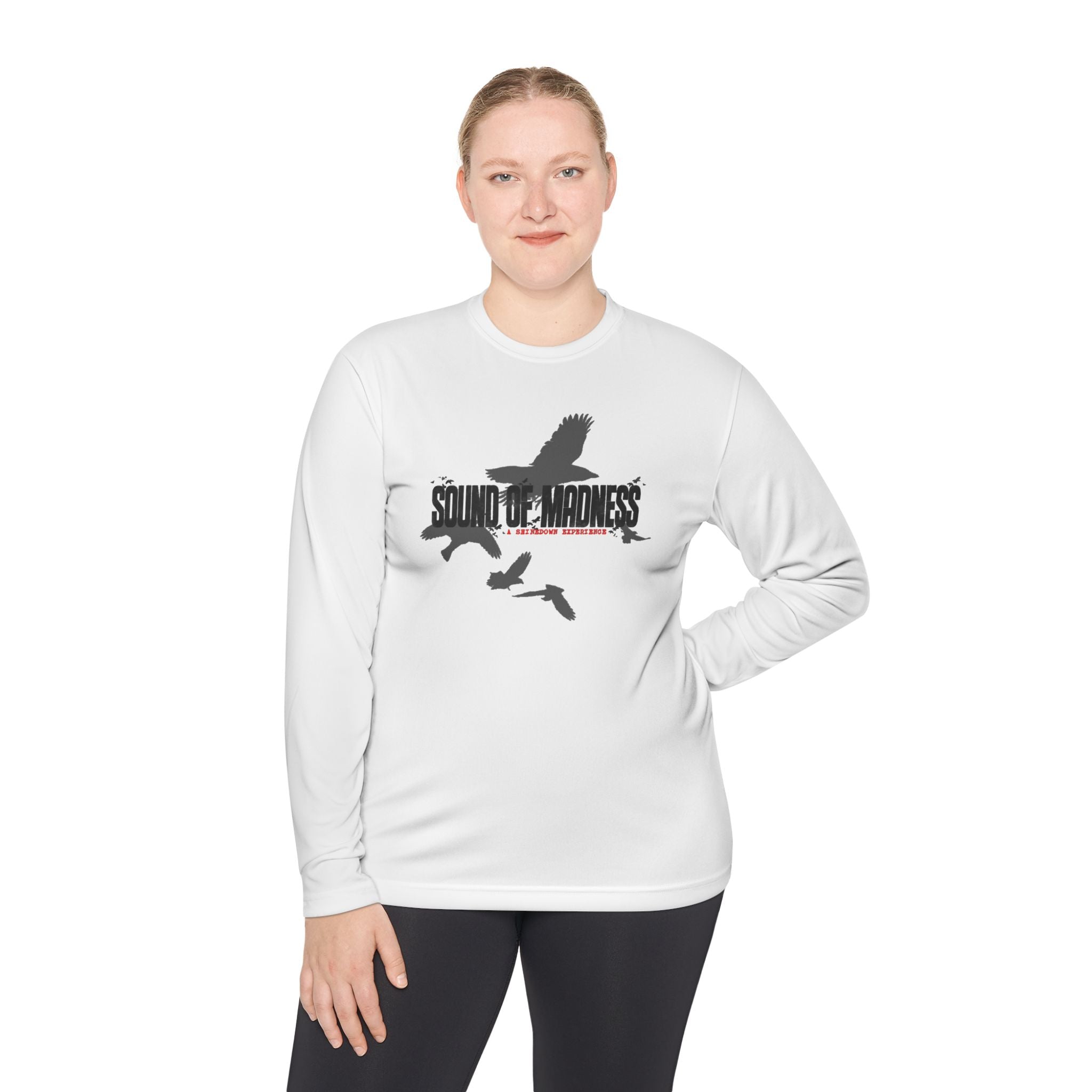 Sound of Madness Long Sleeve Tee, Unisex Tee, Lightweight Shirt