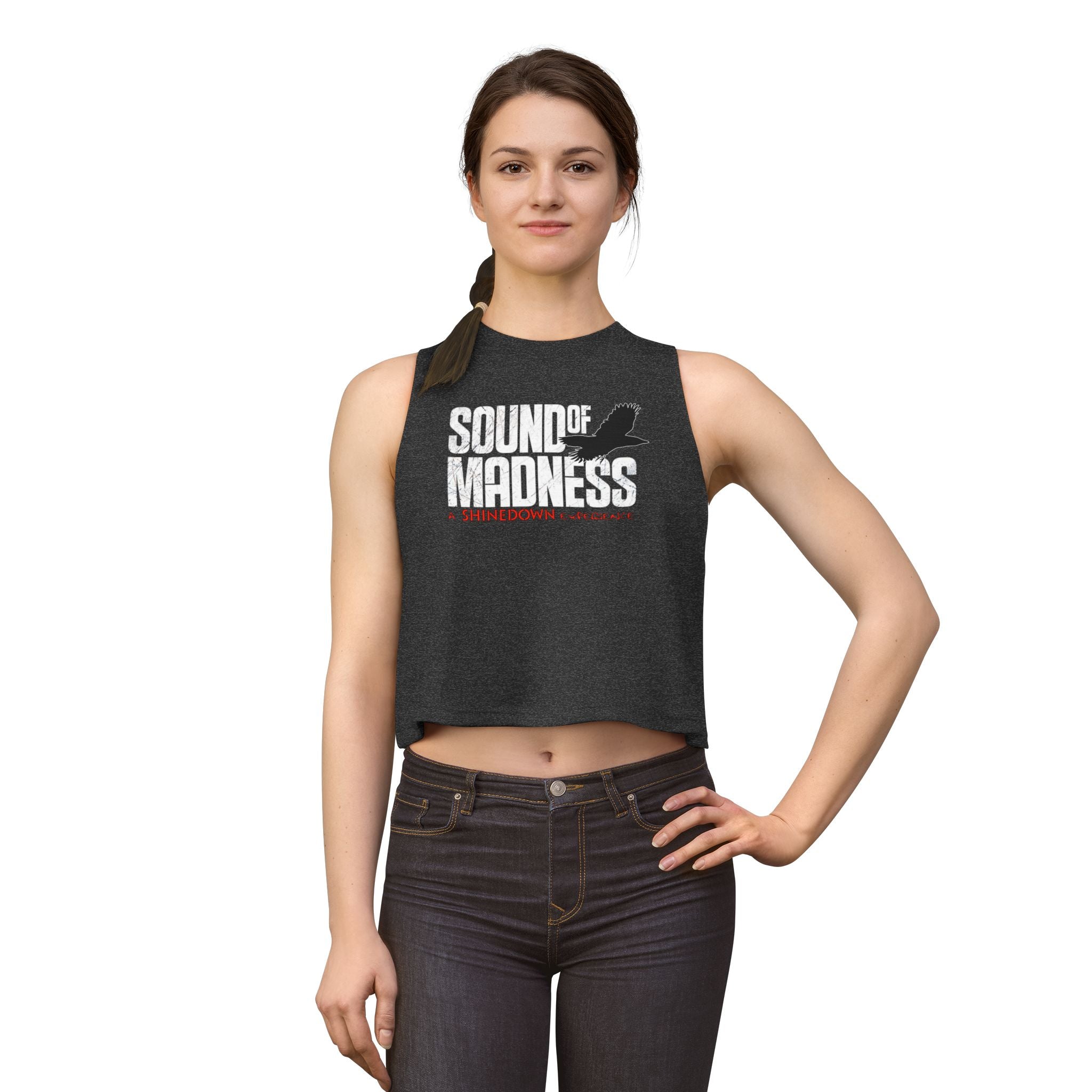 Women's Dark Crop Top