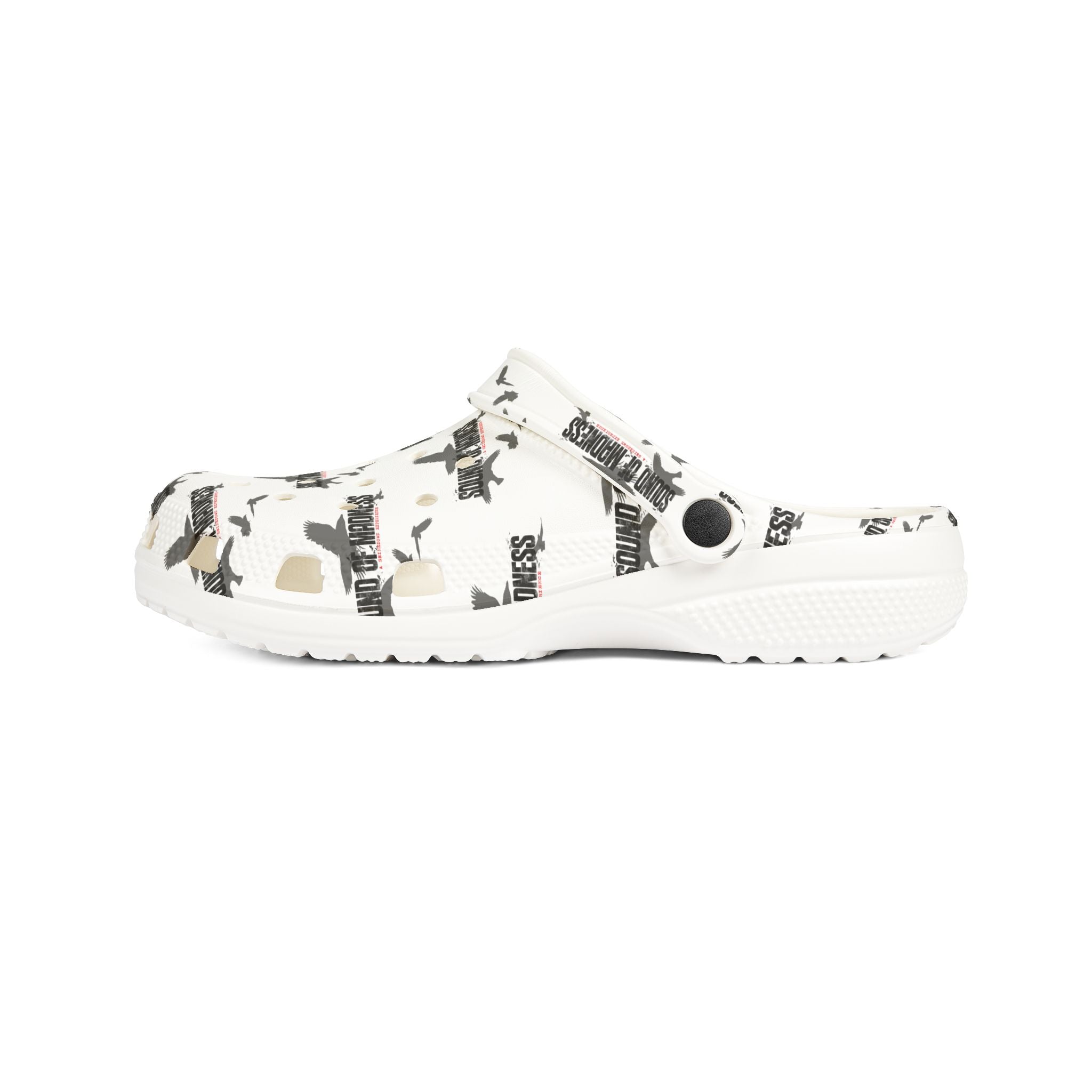 Sound of Madness Print EVA Foam Clogs | Comfortable Slip-On Shoes