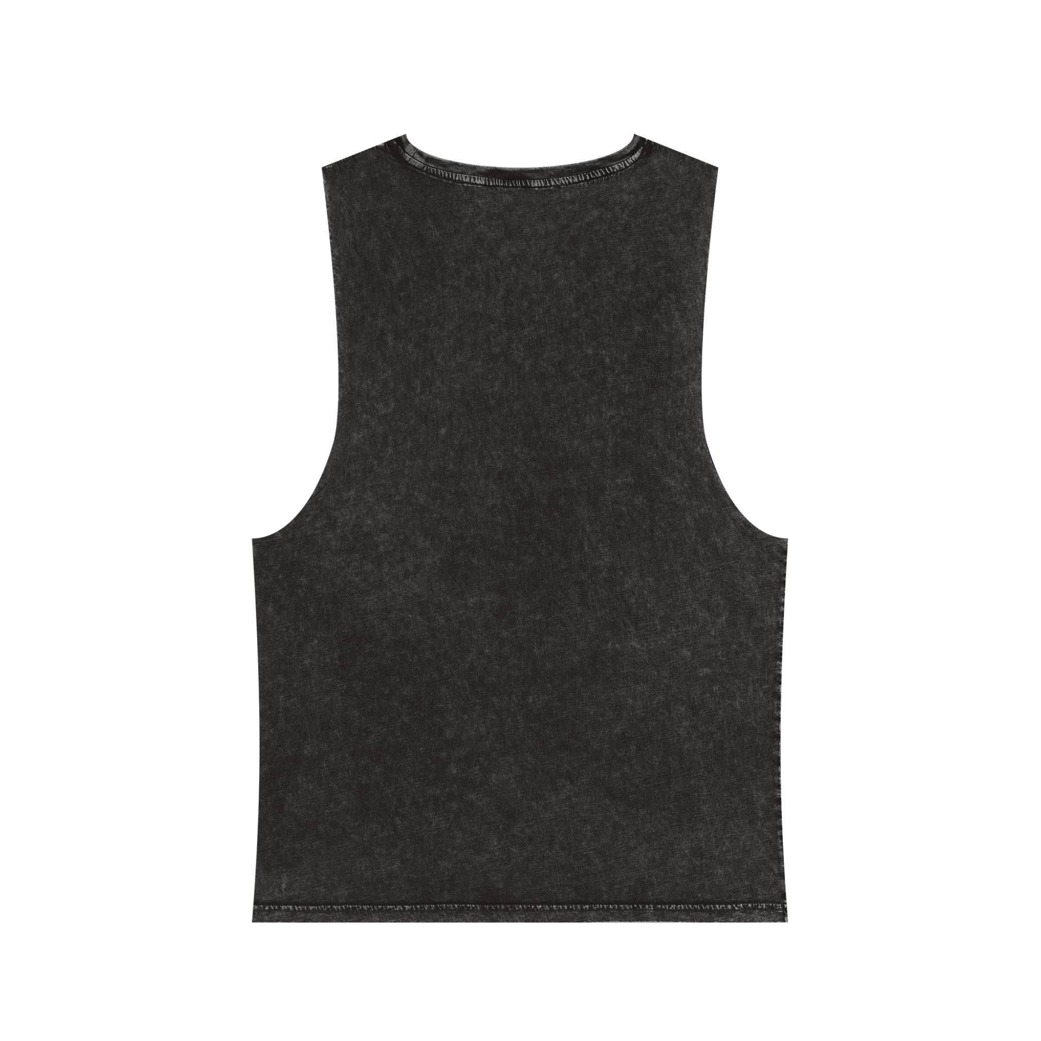 Unisex Stonewash Tank Top - Sound of Madness Graphic Tee