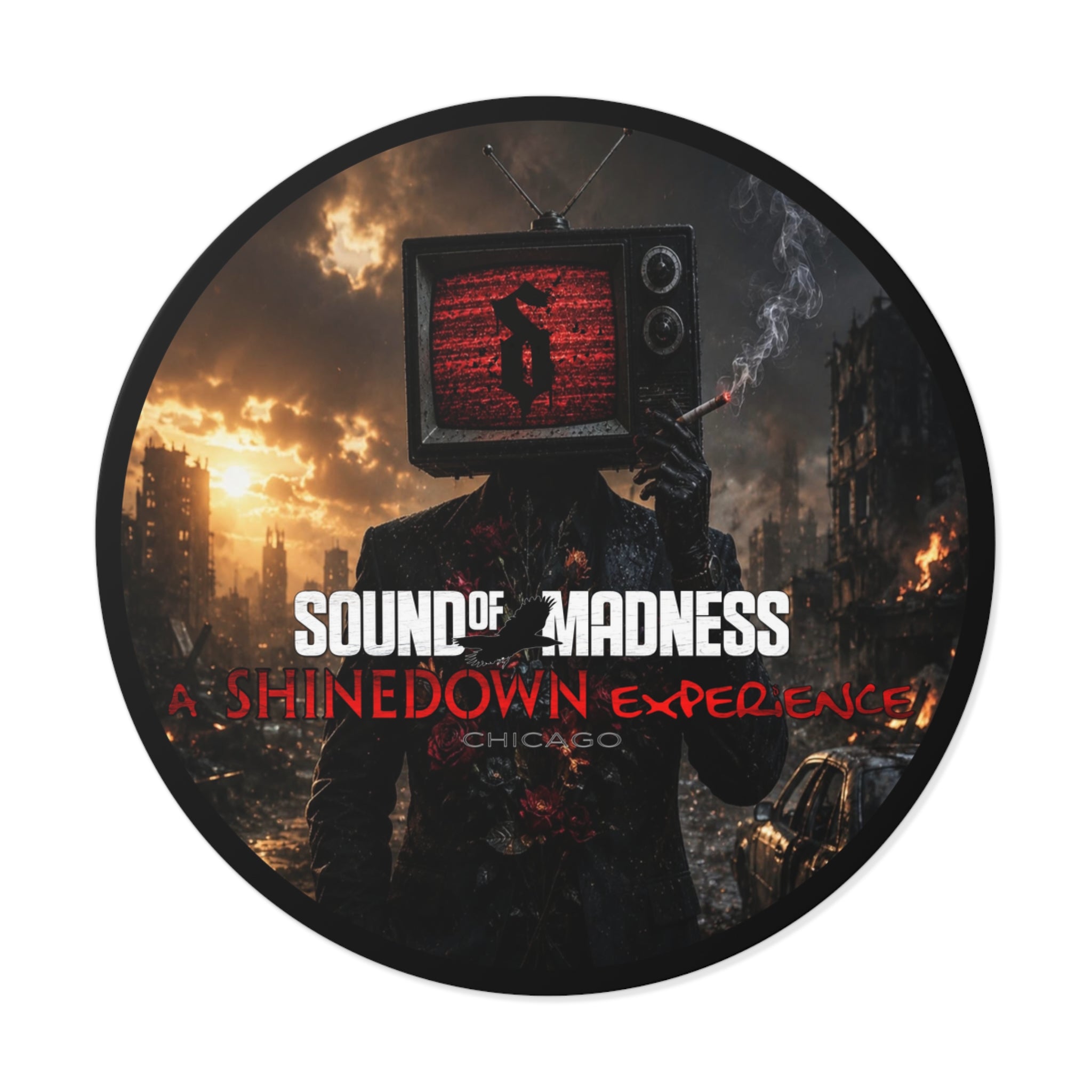 Round Vinyl Sticker