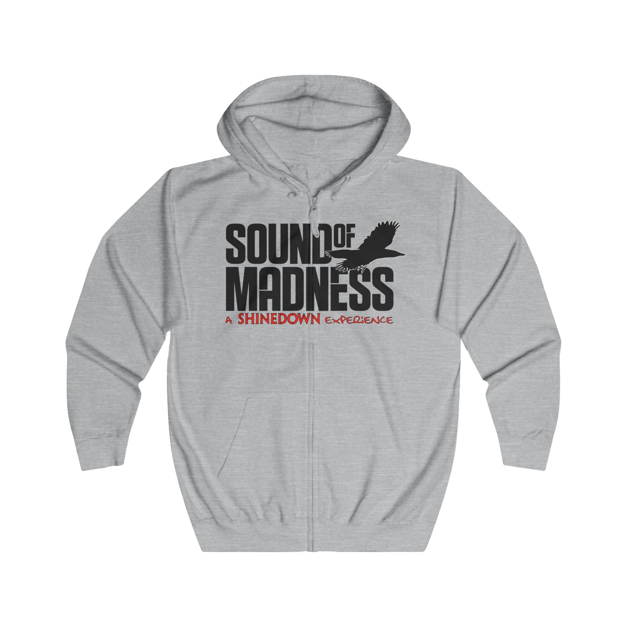 Light Color Full-Zip Hoodie