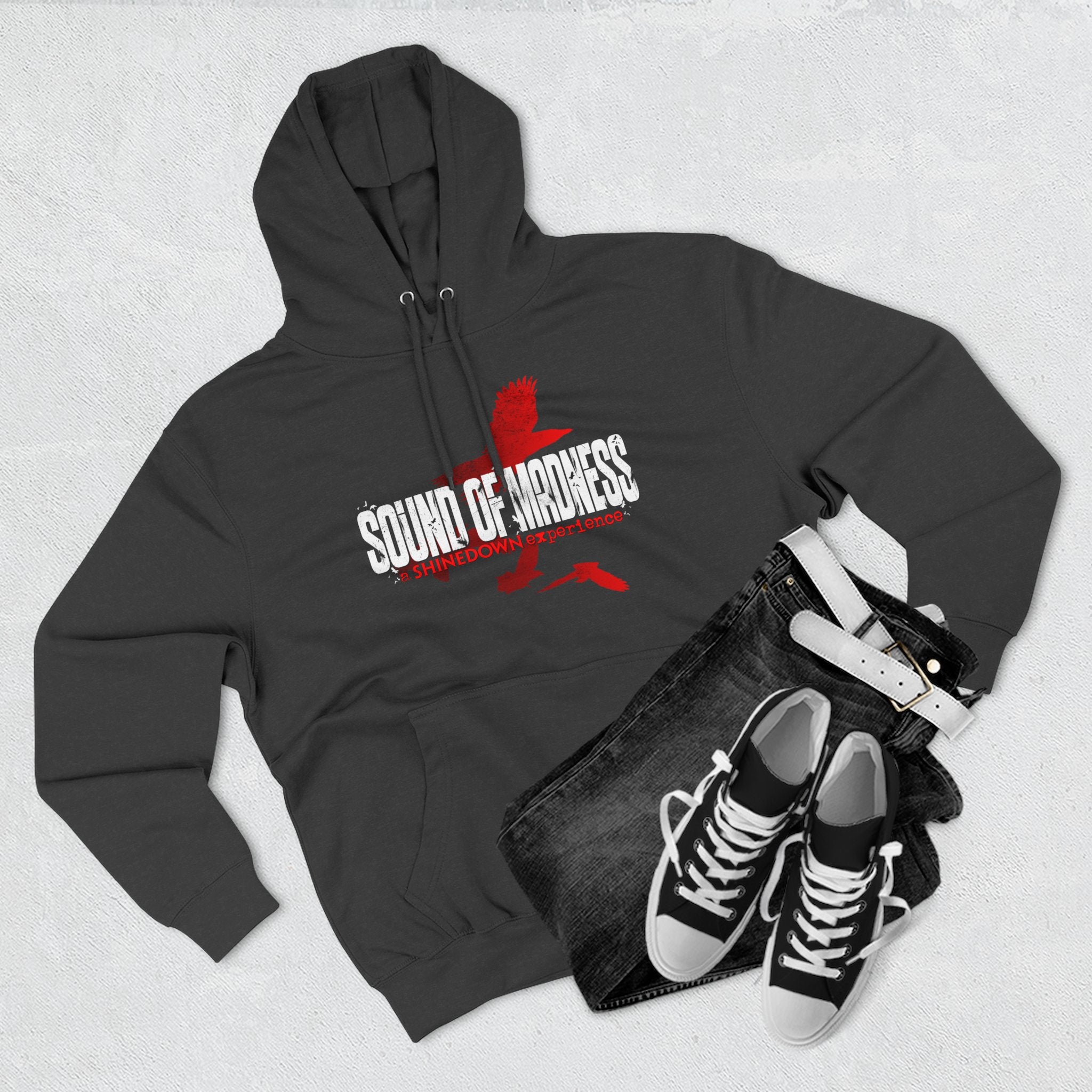 Sound of Madness Fleece Hoodie | Cozy Unisex Pullover
