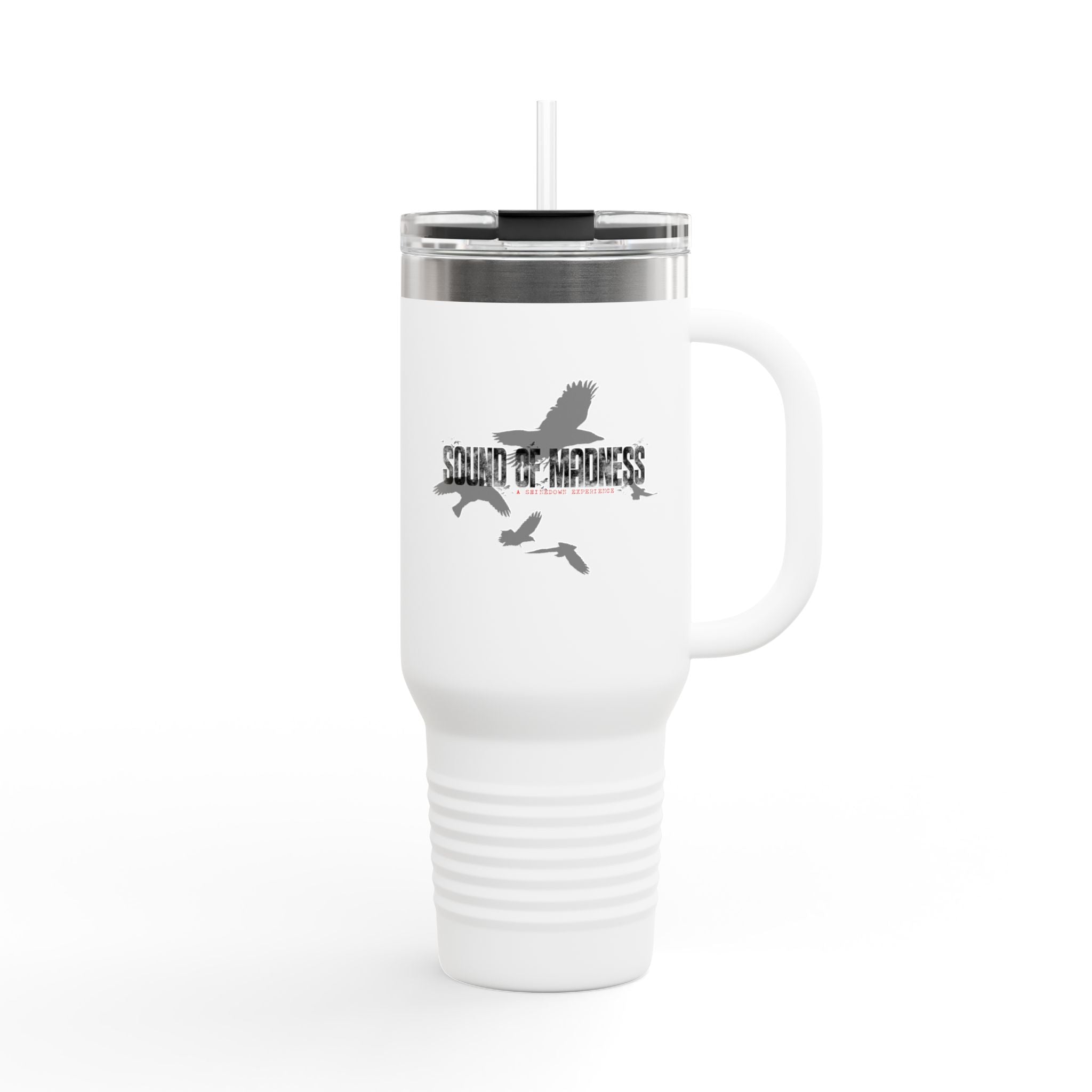 Insulated Travel Mug, Sound of Madness - 40oz Hot/Cold Beverage Cup