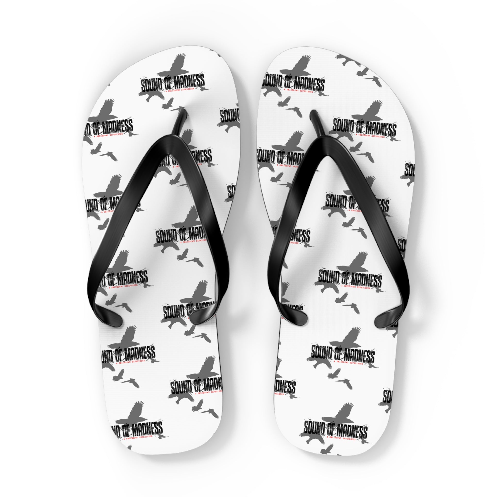 Stylish Sound of Madness Flip Flops