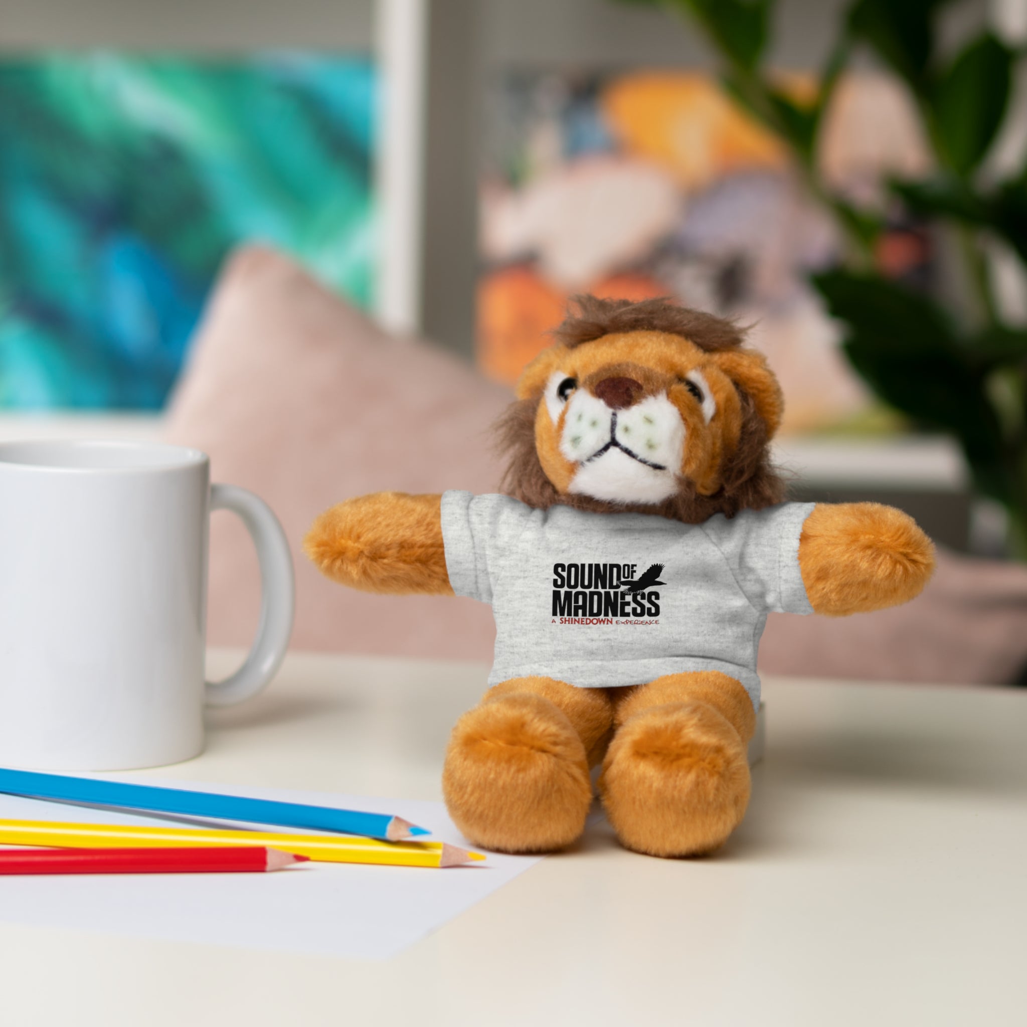 Plush Stuffy with 'Sound of Madness' Tee