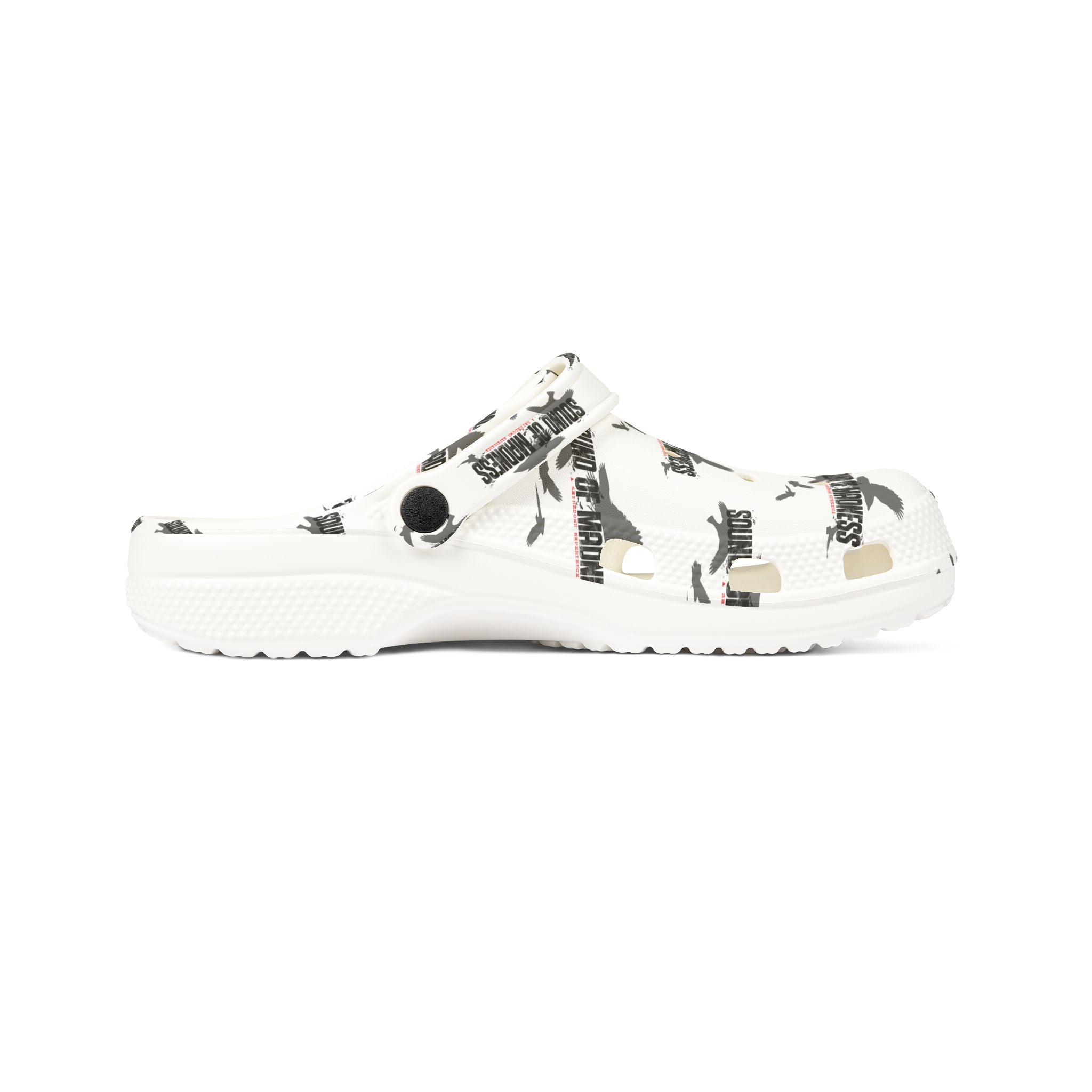 Sound of Madness Print EVA Foam Clogs | Comfortable Slip-On Shoes