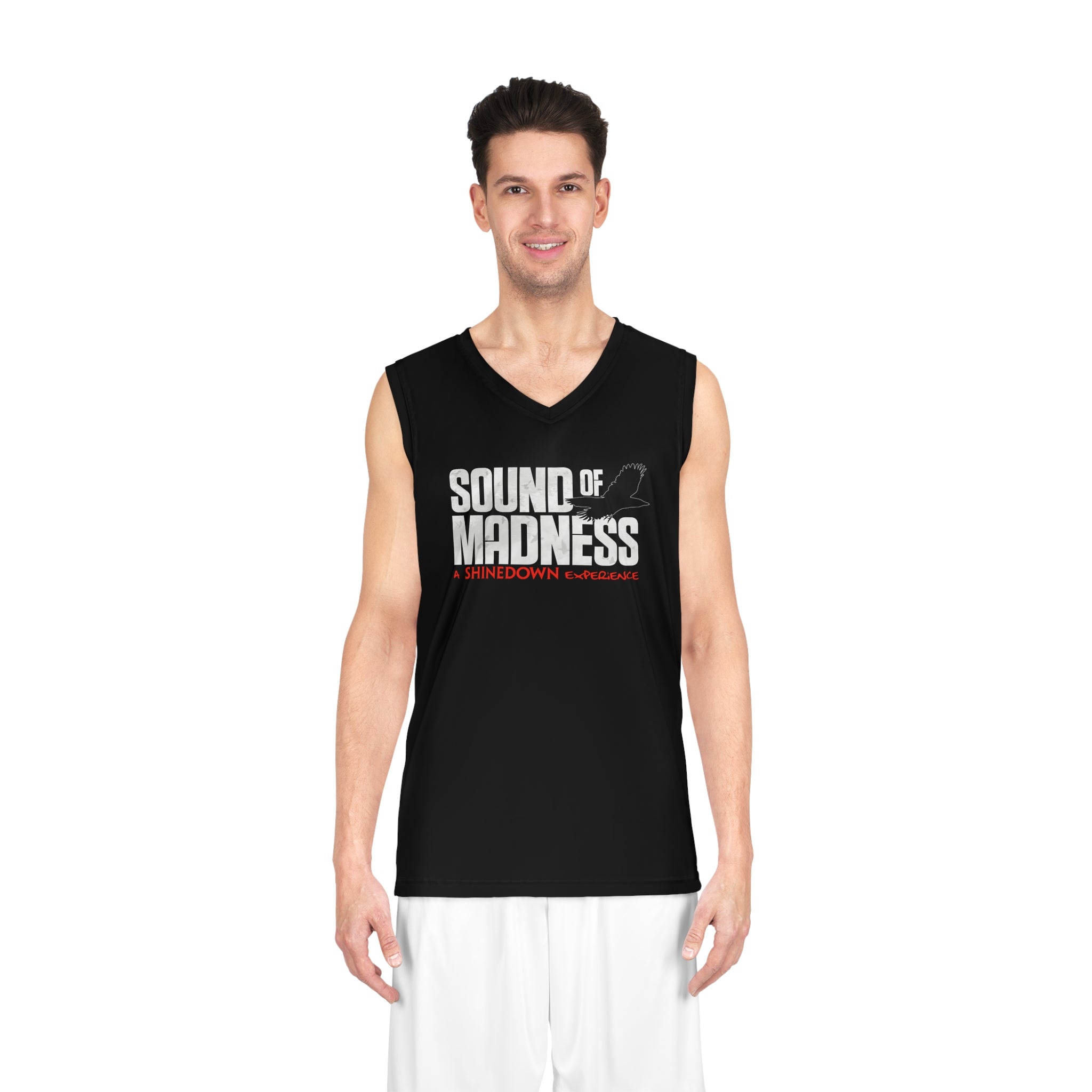 Sound of Madness Basketball Jersey – Shinedown Fan Tank