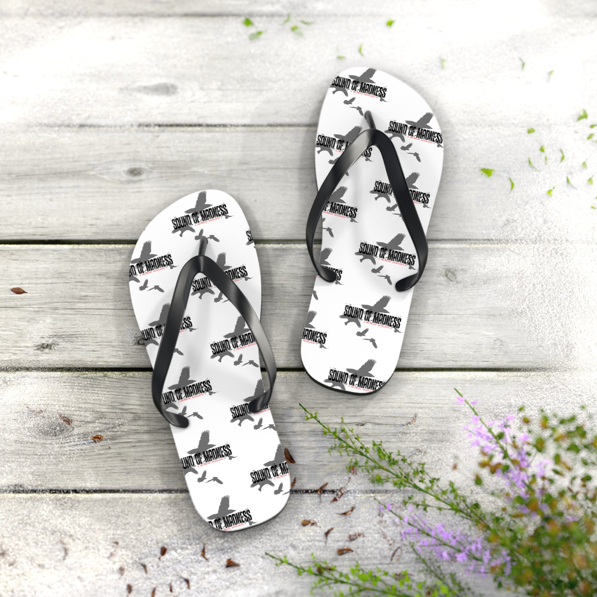 Stylish Sound of Madness Flip Flops
