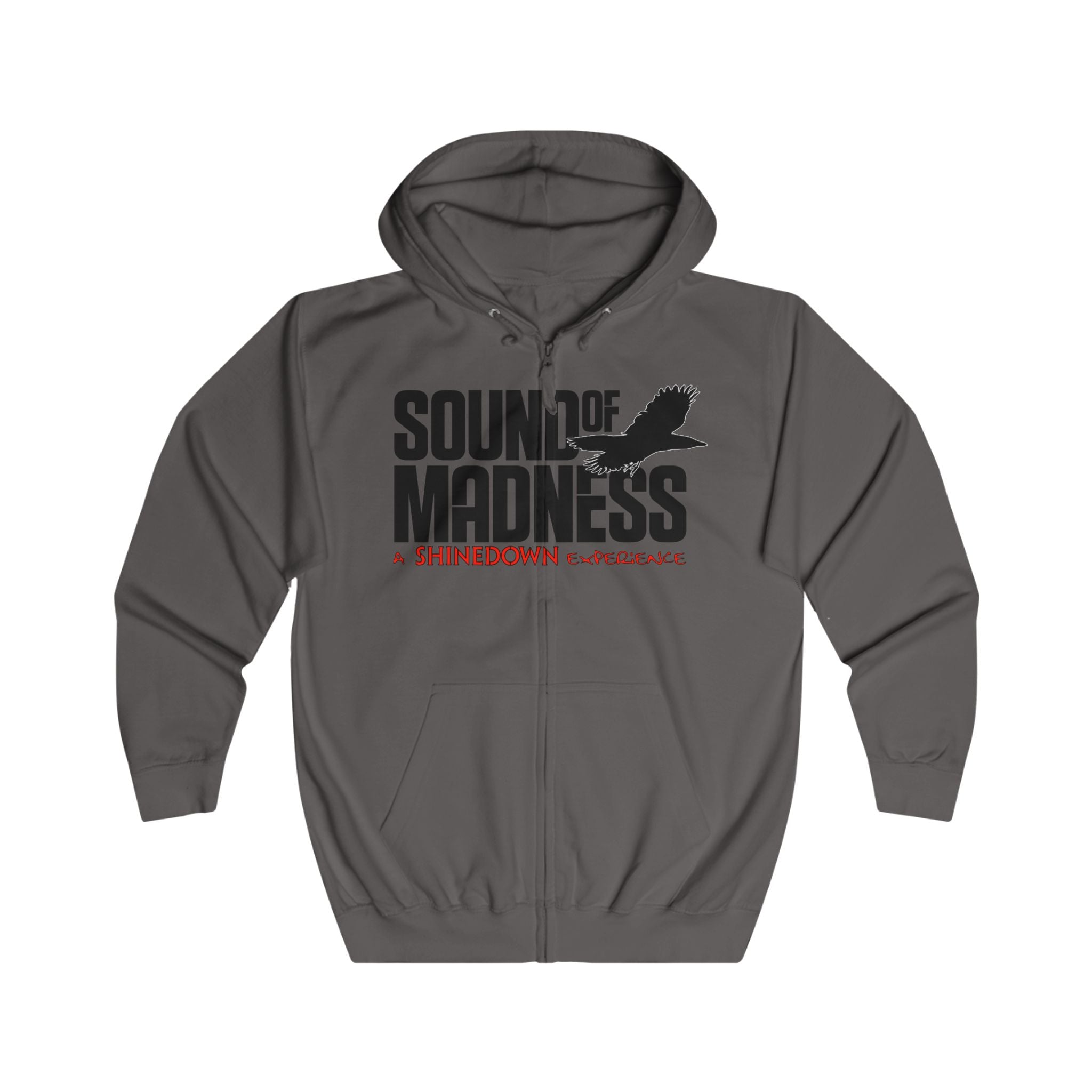 Light Color Full-Zip Hoodie