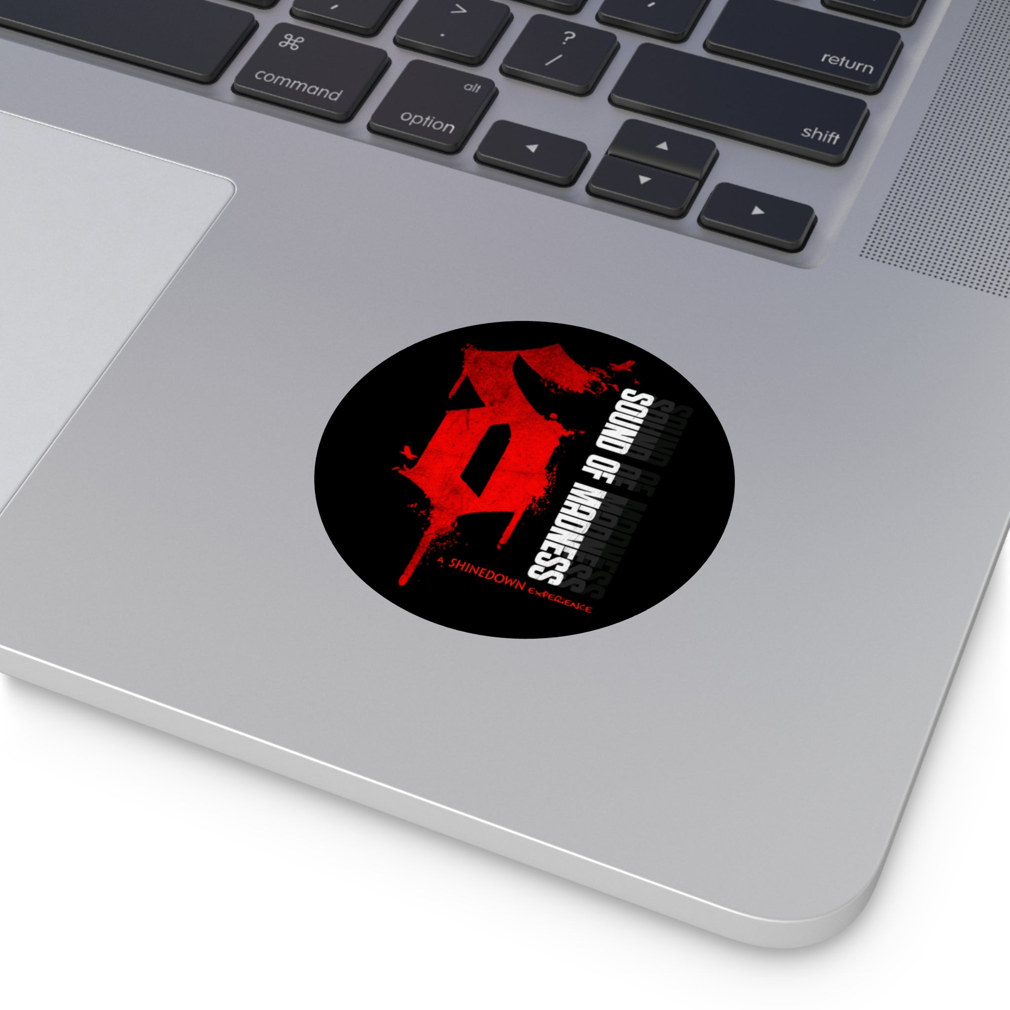 Sound of Madness Round Vinyl Sticker