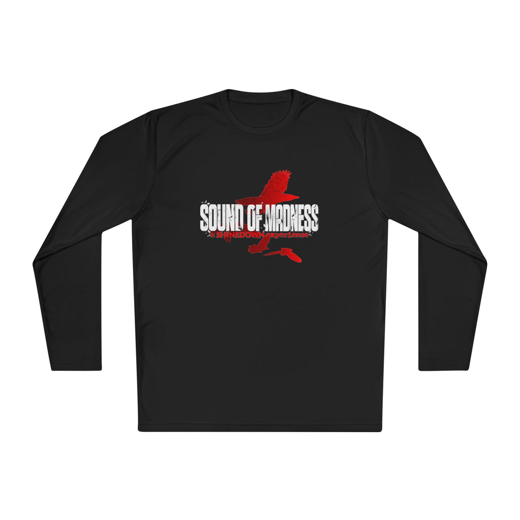 Unisex Lightweight Long Sleeve Tee - Sound of Madness Graphic